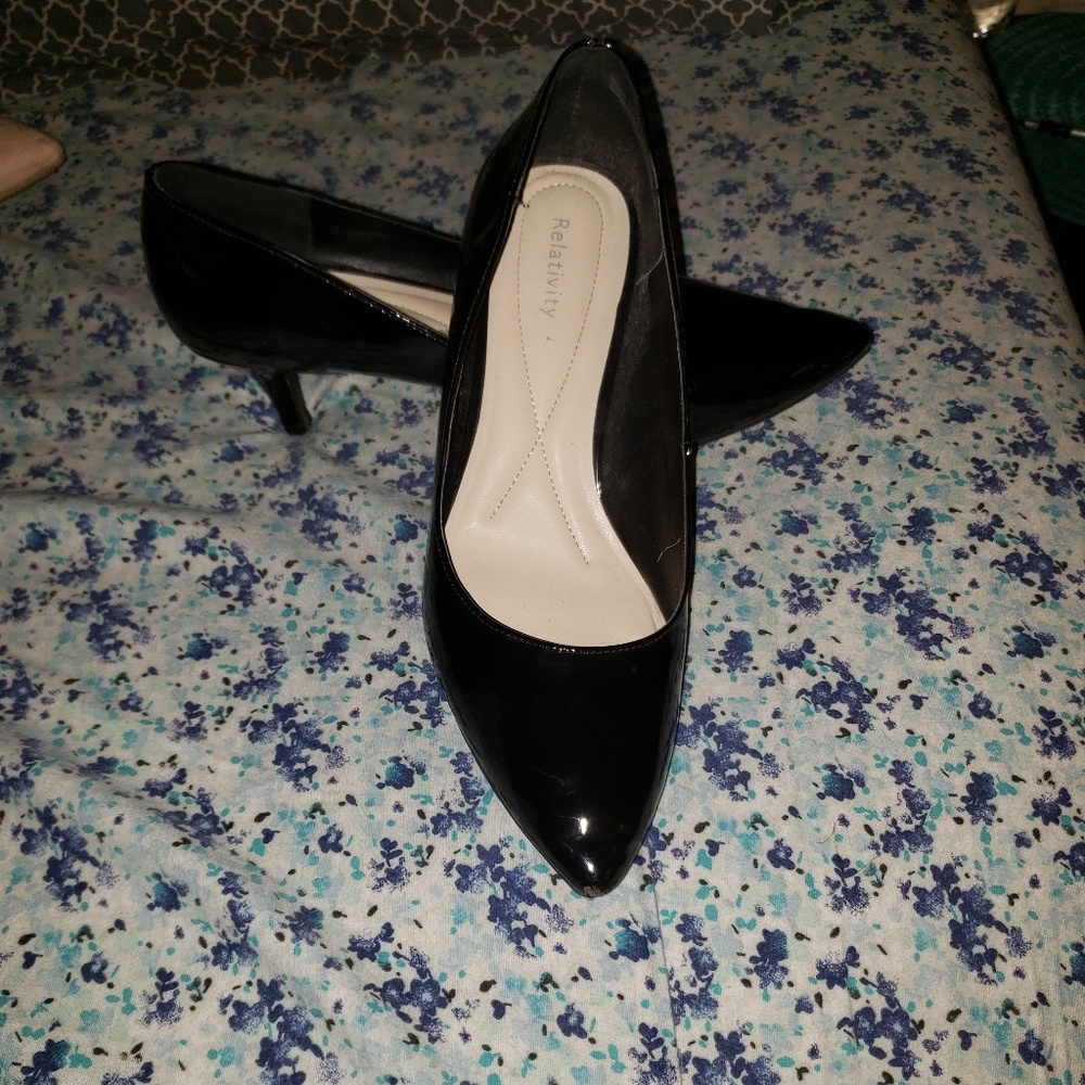 Black heels